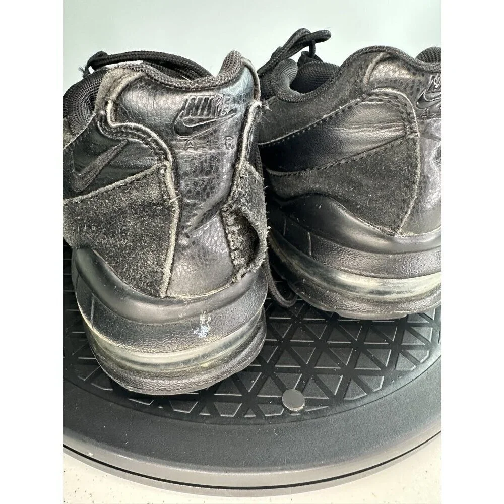 Nike Air Max 95 Youth 3.5Y Shoes Triple Black 307565-055 Sneakers
